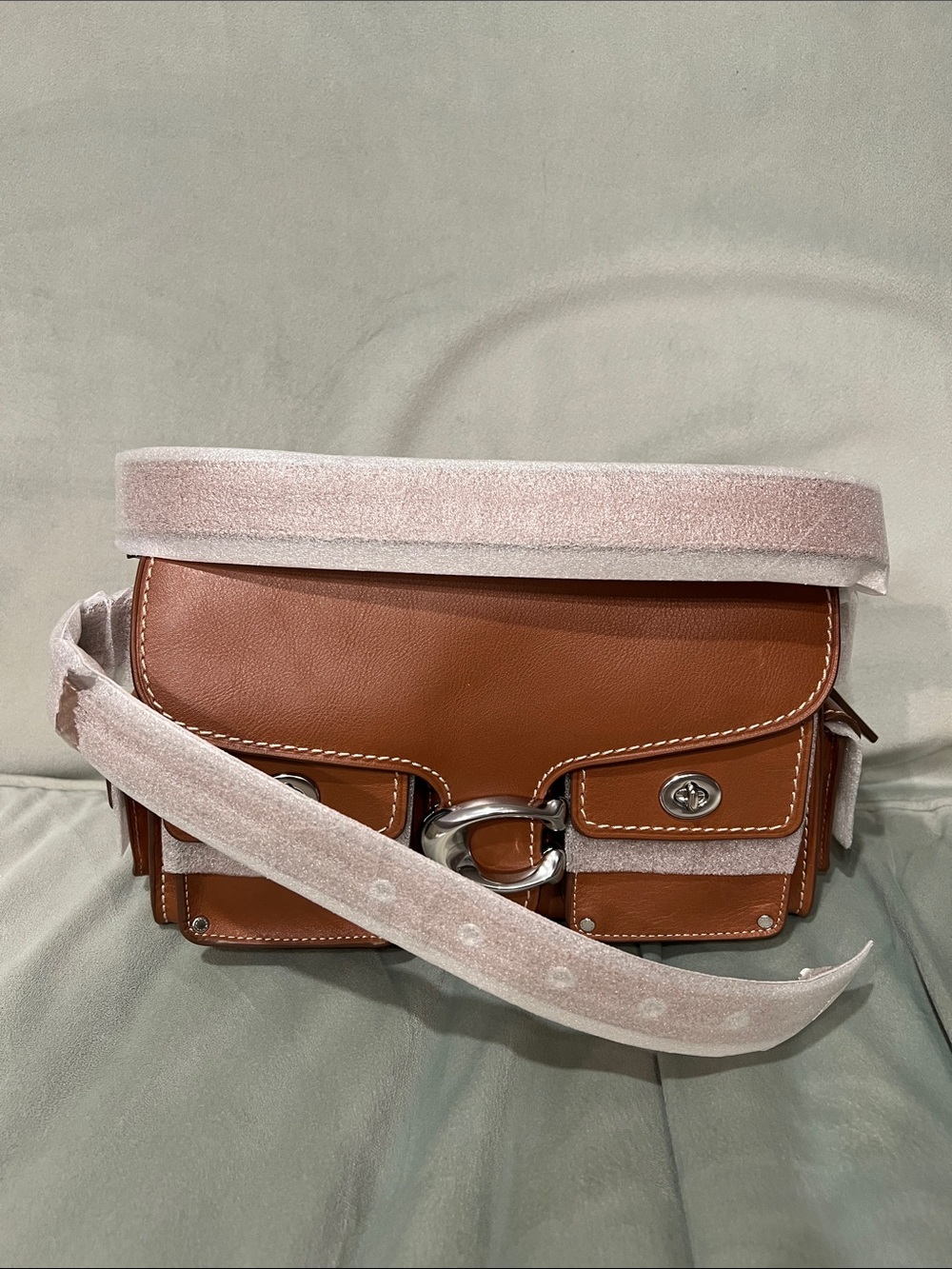 COACH Cargo Turnlock Soft Tabby BRAND NEW
